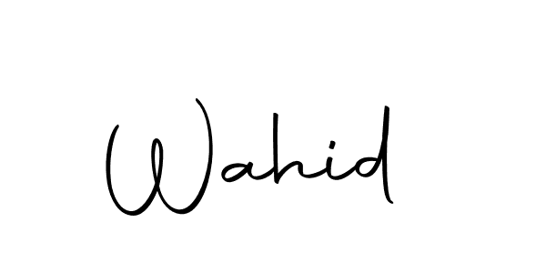 Make a short Wahid  signature style. Manage your documents anywhere anytime using Autography-DOLnW. Create and add eSignatures, submit forms, share and send files easily. Wahid  signature style 10 images and pictures png