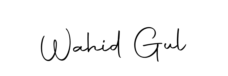 You should practise on your own different ways (Autography-DOLnW) to write your name (Wahid Gul) in signature. don't let someone else do it for you. Wahid Gul signature style 10 images and pictures png