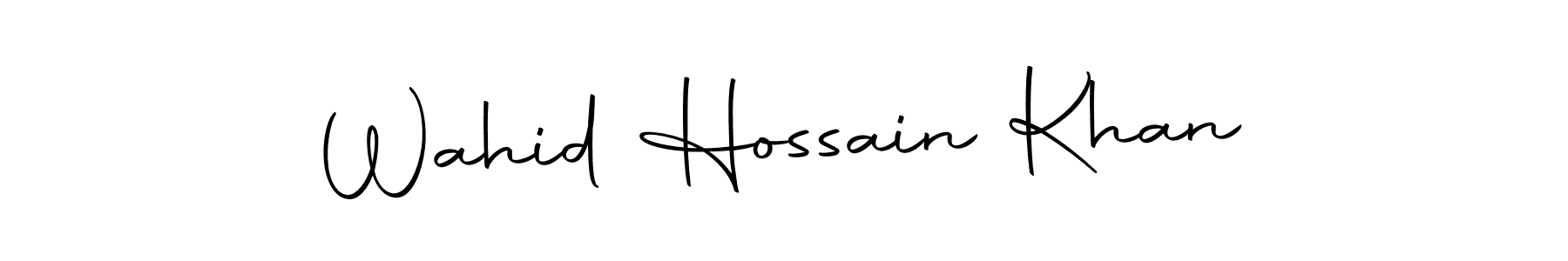 You can use this online signature creator to create a handwritten signature for the name Wahid Hossain Khan. This is the best online autograph maker. Wahid Hossain Khan signature style 10 images and pictures png