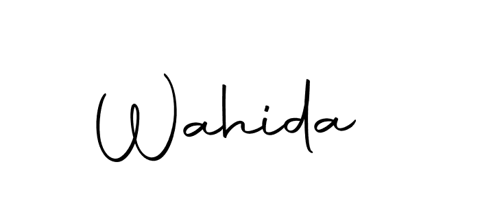 Similarly Autography-DOLnW is the best handwritten signature design. Signature creator online .You can use it as an online autograph creator for name Wahida . Wahida  signature style 10 images and pictures png