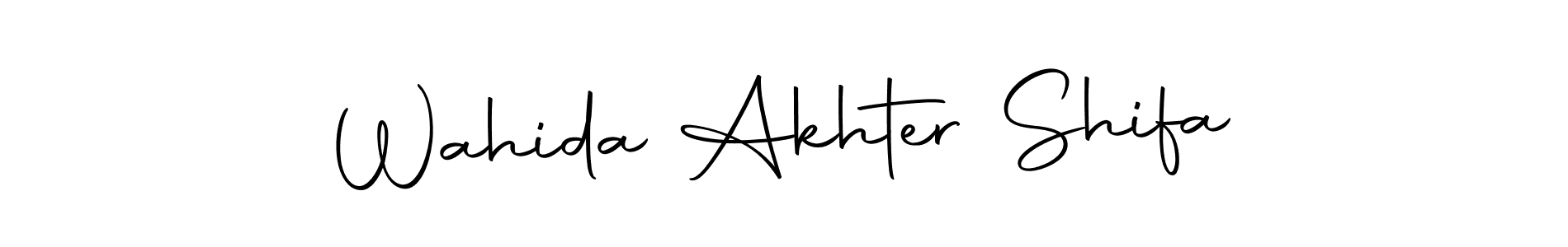 This is the best signature style for the Wahida Akhter Shifa name. Also you like these signature font (Autography-DOLnW). Mix name signature. Wahida Akhter Shifa signature style 10 images and pictures png