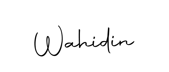 The best way (Autography-DOLnW) to make a short signature is to pick only two or three words in your name. The name Wahidin include a total of six letters. For converting this name. Wahidin signature style 10 images and pictures png