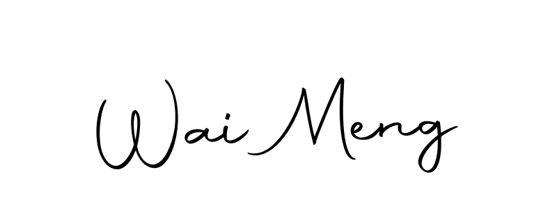 Here are the top 10 professional signature styles for the name Wai Meng. These are the best autograph styles you can use for your name. Wai Meng signature style 10 images and pictures png