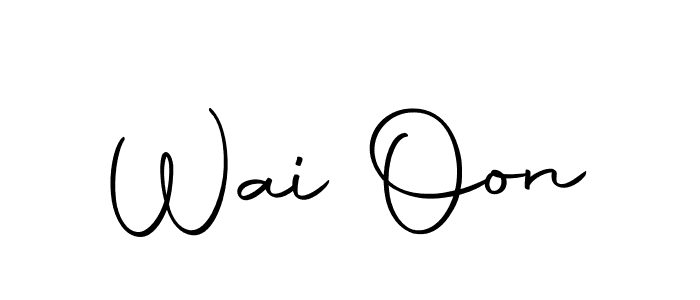 You can use this online signature creator to create a handwritten signature for the name Wai Oon. This is the best online autograph maker. Wai Oon signature style 10 images and pictures png