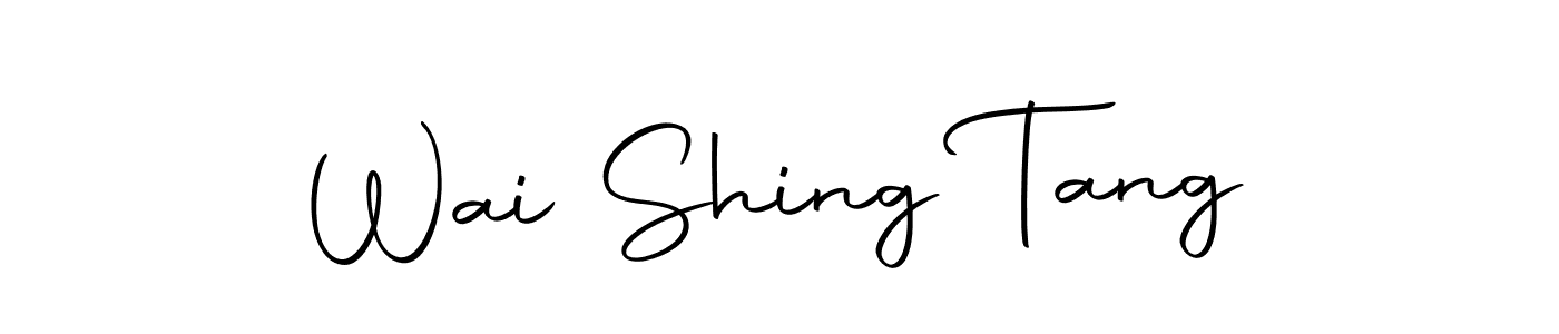 Similarly Autography-DOLnW is the best handwritten signature design. Signature creator online .You can use it as an online autograph creator for name Wai Shing Tang. Wai Shing Tang signature style 10 images and pictures png