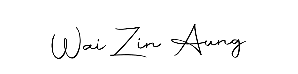 Here are the top 10 professional signature styles for the name Wai Zin Aung. These are the best autograph styles you can use for your name. Wai Zin Aung signature style 10 images and pictures png