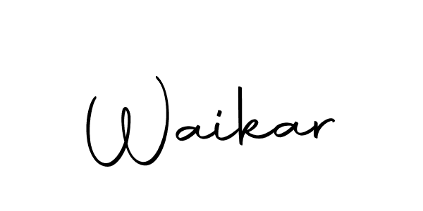 How to Draw Waikar signature style? Autography-DOLnW is a latest design signature styles for name Waikar. Waikar signature style 10 images and pictures png