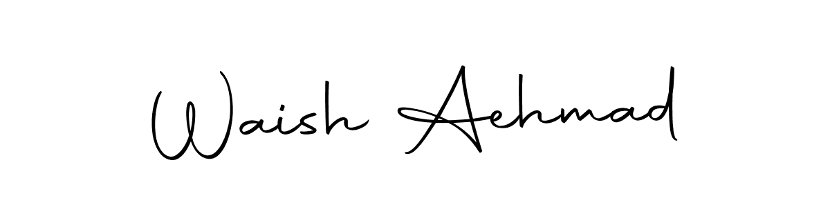 Also You can easily find your signature by using the search form. We will create Waish Aehmad name handwritten signature images for you free of cost using Autography-DOLnW sign style. Waish Aehmad signature style 10 images and pictures png