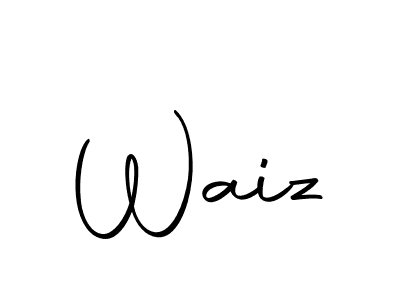 if you are searching for the best signature style for your name Waiz. so please give up your signature search. here we have designed multiple signature styles  using Autography-DOLnW. Waiz signature style 10 images and pictures png