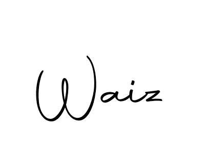 if you are searching for the best signature style for your name Waiz. so please give up your signature search. here we have designed multiple signature styles  using Autography-DOLnW. Waiz signature style 10 images and pictures png