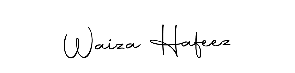 Autography-DOLnW is a professional signature style that is perfect for those who want to add a touch of class to their signature. It is also a great choice for those who want to make their signature more unique. Get Waiza Hafeez name to fancy signature for free. Waiza Hafeez signature style 10 images and pictures png