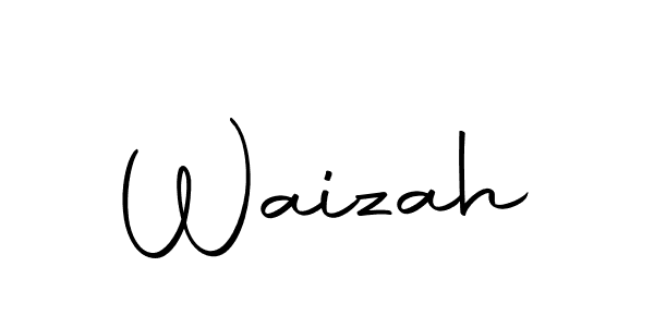 Also we have Waizah name is the best signature style. Create professional handwritten signature collection using Autography-DOLnW autograph style. Waizah signature style 10 images and pictures png