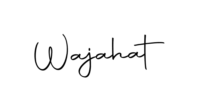 Also we have Wajahat name is the best signature style. Create professional handwritten signature collection using Autography-DOLnW autograph style. Wajahat signature style 10 images and pictures png