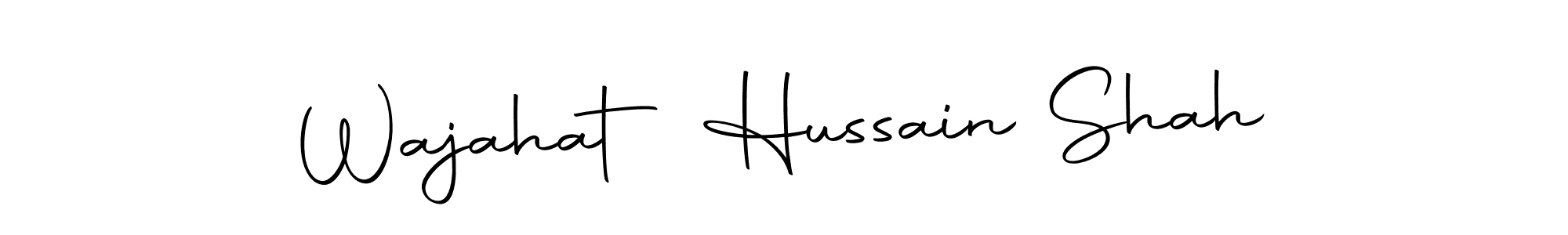 Similarly Autography-DOLnW is the best handwritten signature design. Signature creator online .You can use it as an online autograph creator for name Wajahat Hussain Shah. Wajahat Hussain Shah signature style 10 images and pictures png