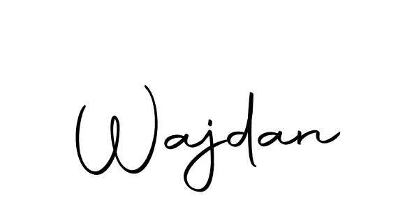 Here are the top 10 professional signature styles for the name Wajdan. These are the best autograph styles you can use for your name. Wajdan signature style 10 images and pictures png