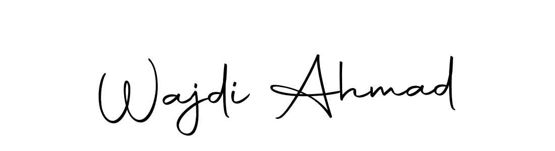 Autography-DOLnW is a professional signature style that is perfect for those who want to add a touch of class to their signature. It is also a great choice for those who want to make their signature more unique. Get Wajdi Ahmad name to fancy signature for free. Wajdi Ahmad signature style 10 images and pictures png