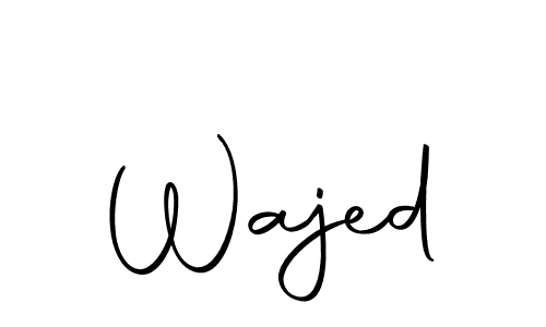 The best way (Autography-DOLnW) to make a short signature is to pick only two or three words in your name. The name Wajed include a total of six letters. For converting this name. Wajed signature style 10 images and pictures png