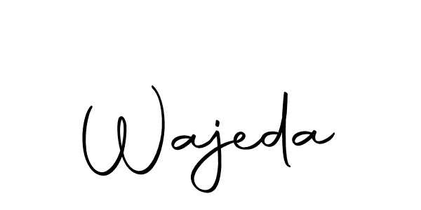 How to Draw Wajeda signature style? Autography-DOLnW is a latest design signature styles for name Wajeda. Wajeda signature style 10 images and pictures png