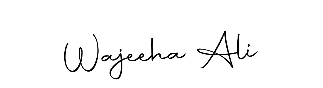 How to Draw Wajeeha Ali signature style? Autography-DOLnW is a latest design signature styles for name Wajeeha Ali. Wajeeha Ali signature style 10 images and pictures png