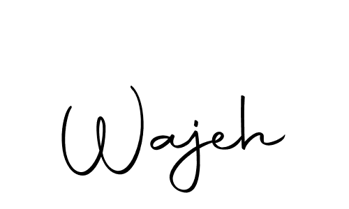 You can use this online signature creator to create a handwritten signature for the name Wajeh. This is the best online autograph maker. Wajeh signature style 10 images and pictures png