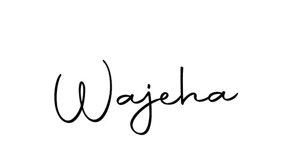 Wajeha stylish signature style. Best Handwritten Sign (Autography-DOLnW) for my name. Handwritten Signature Collection Ideas for my name Wajeha. Wajeha signature style 10 images and pictures png