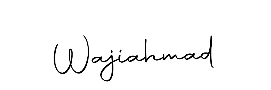 How to Draw Wajiahmad signature style? Autography-DOLnW is a latest design signature styles for name Wajiahmad. Wajiahmad signature style 10 images and pictures png