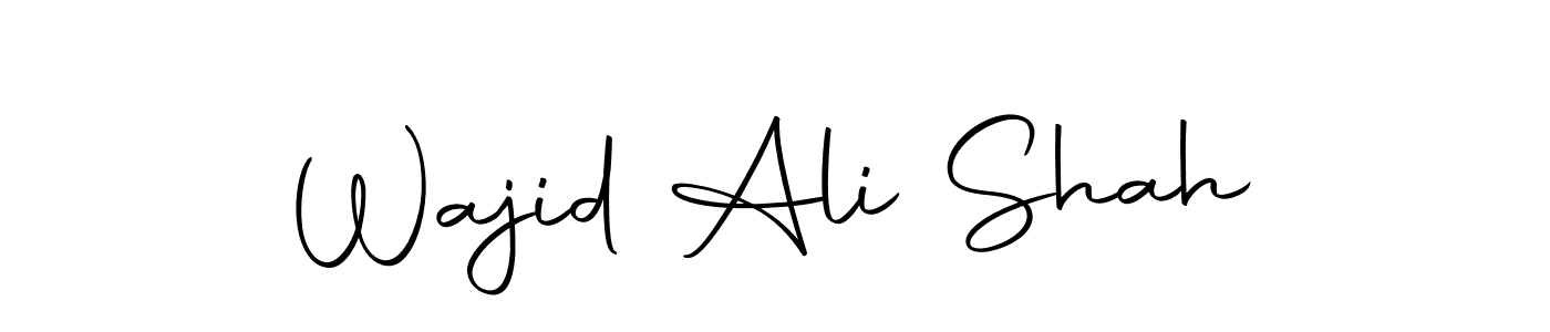 Make a beautiful signature design for name Wajid Ali Shah. With this signature (Autography-DOLnW) style, you can create a handwritten signature for free. Wajid Ali Shah signature style 10 images and pictures png