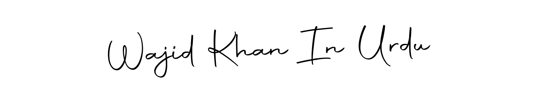 Also You can easily find your signature by using the search form. We will create Wajid Khan In Urdu name handwritten signature images for you free of cost using Autography-DOLnW sign style. Wajid Khan In Urdu signature style 10 images and pictures png