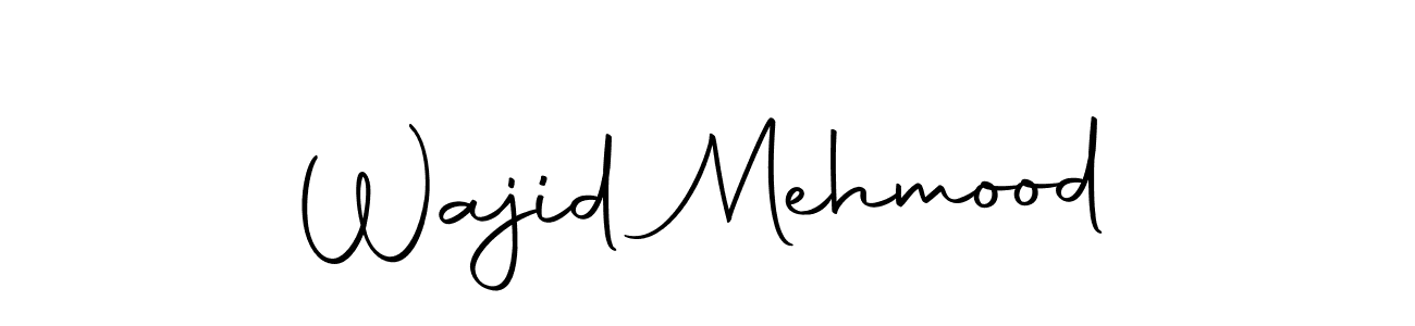 You should practise on your own different ways (Autography-DOLnW) to write your name (Wajid Mehmood) in signature. don't let someone else do it for you. Wajid Mehmood signature style 10 images and pictures png