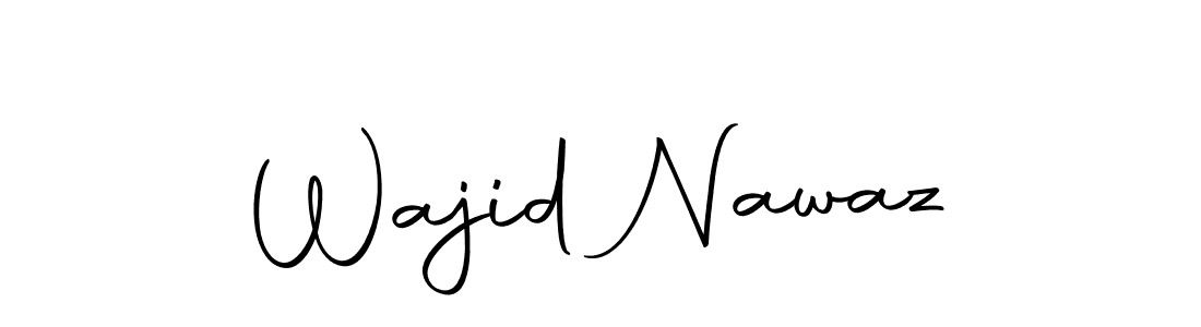 Make a beautiful signature design for name Wajid Nawaz. With this signature (Autography-DOLnW) style, you can create a handwritten signature for free. Wajid Nawaz signature style 10 images and pictures png