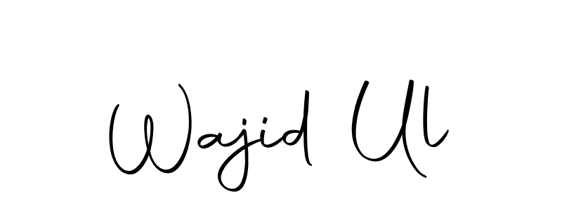 Wajid Ul stylish signature style. Best Handwritten Sign (Autography-DOLnW) for my name. Handwritten Signature Collection Ideas for my name Wajid Ul. Wajid Ul signature style 10 images and pictures png