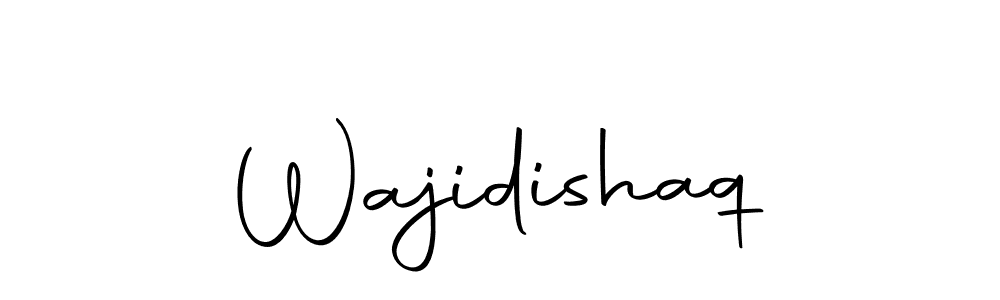 if you are searching for the best signature style for your name Wajidishaq. so please give up your signature search. here we have designed multiple signature styles  using Autography-DOLnW. Wajidishaq signature style 10 images and pictures png
