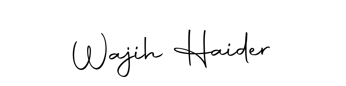 Once you've used our free online signature maker to create your best signature Autography-DOLnW style, it's time to enjoy all of the benefits that Wajih Haider name signing documents. Wajih Haider signature style 10 images and pictures png