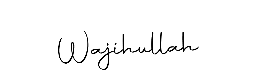The best way (Autography-DOLnW) to make a short signature is to pick only two or three words in your name. The name Wajihullah include a total of six letters. For converting this name. Wajihullah signature style 10 images and pictures png