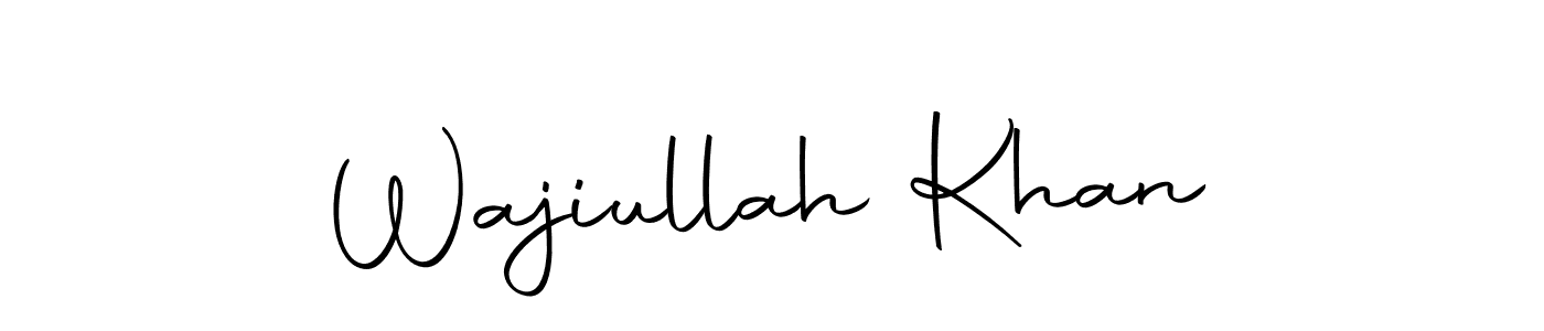 It looks lik you need a new signature style for name Wajiullah Khan. Design unique handwritten (Autography-DOLnW) signature with our free signature maker in just a few clicks. Wajiullah Khan signature style 10 images and pictures png