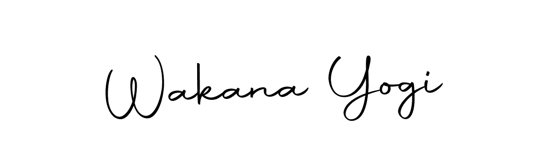 if you are searching for the best signature style for your name Wakana Yogi. so please give up your signature search. here we have designed multiple signature styles  using Autography-DOLnW. Wakana Yogi signature style 10 images and pictures png