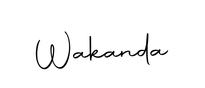 Make a beautiful signature design for name Wakanda. With this signature (Autography-DOLnW) style, you can create a handwritten signature for free. Wakanda signature style 10 images and pictures png