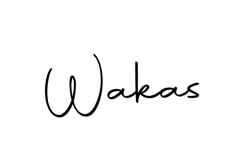 How to make Wakas name signature. Use Autography-DOLnW style for creating short signs online. This is the latest handwritten sign. Wakas signature style 10 images and pictures png