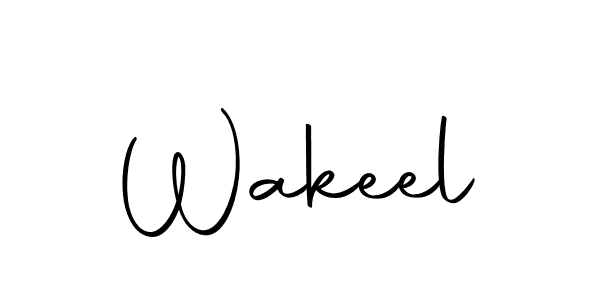 The best way (Autography-DOLnW) to make a short signature is to pick only two or three words in your name. The name Wakeel include a total of six letters. For converting this name. Wakeel signature style 10 images and pictures png