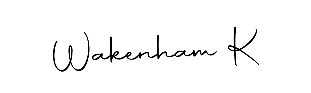 It looks lik you need a new signature style for name Wakenham K. Design unique handwritten (Autography-DOLnW) signature with our free signature maker in just a few clicks. Wakenham K signature style 10 images and pictures png