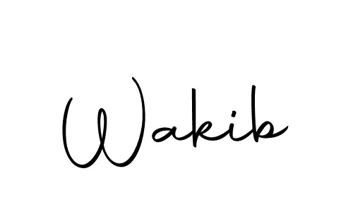 It looks lik you need a new signature style for name Wakib. Design unique handwritten (Autography-DOLnW) signature with our free signature maker in just a few clicks. Wakib signature style 10 images and pictures png