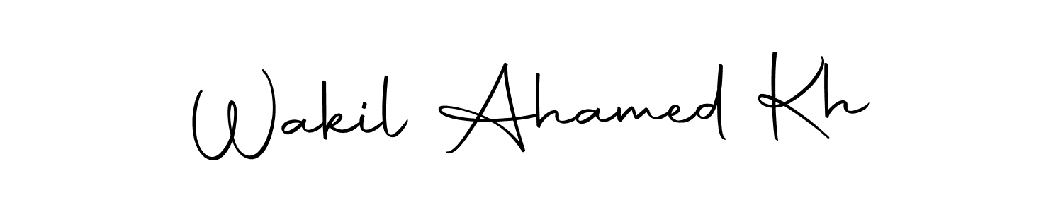 Similarly Autography-DOLnW is the best handwritten signature design. Signature creator online .You can use it as an online autograph creator for name Wakil Ahamed Kh. Wakil Ahamed Kh signature style 10 images and pictures png