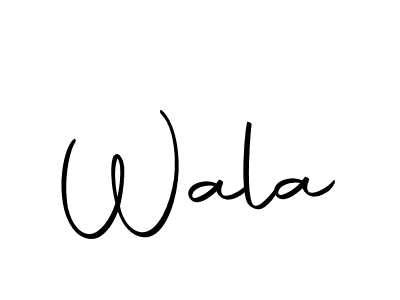 How to make Wala signature? Autography-DOLnW is a professional autograph style. Create handwritten signature for Wala name. Wala signature style 10 images and pictures png