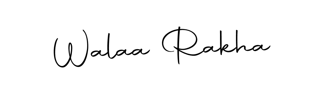 if you are searching for the best signature style for your name Walaa Rakha. so please give up your signature search. here we have designed multiple signature styles  using Autography-DOLnW. Walaa Rakha signature style 10 images and pictures png