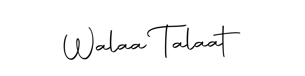 This is the best signature style for the Walaa Talaat name. Also you like these signature font (Autography-DOLnW). Mix name signature. Walaa Talaat signature style 10 images and pictures png