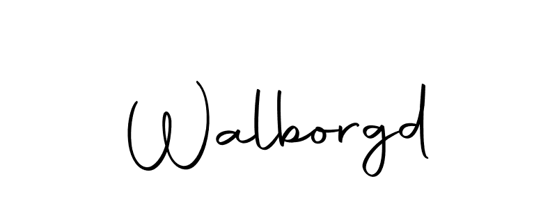 How to make Walborgd name signature. Use Autography-DOLnW style for creating short signs online. This is the latest handwritten sign. Walborgd signature style 10 images and pictures png