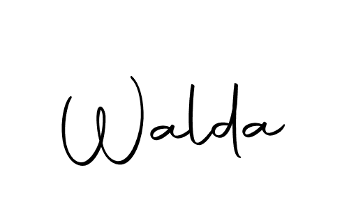 Autography-DOLnW is a professional signature style that is perfect for those who want to add a touch of class to their signature. It is also a great choice for those who want to make their signature more unique. Get Walda name to fancy signature for free. Walda signature style 10 images and pictures png