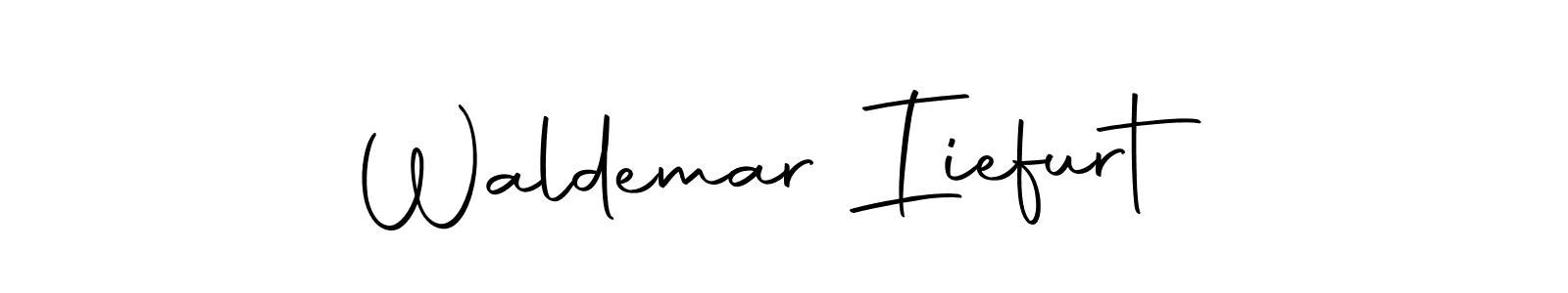 Here are the top 10 professional signature styles for the name Waldemar Iiefurt. These are the best autograph styles you can use for your name. Waldemar Iiefurt signature style 10 images and pictures png