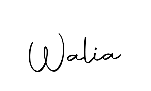 Walia stylish signature style. Best Handwritten Sign (Autography-DOLnW) for my name. Handwritten Signature Collection Ideas for my name Walia. Walia signature style 10 images and pictures png