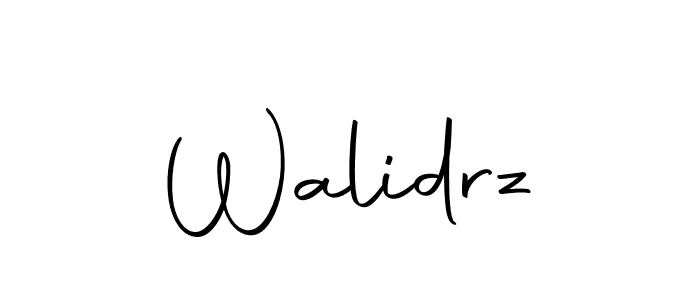 How to make Walidrz name signature. Use Autography-DOLnW style for creating short signs online. This is the latest handwritten sign. Walidrz signature style 10 images and pictures png